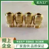 Conector Chapado en Cobre y Níquel Estilo Europeo Estilo Alemán Conector Rápido Macho Estilo Europeo Conector Rápido Neumático de Apertura Única con una Sola Mano Estilo Europeo