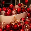 Balões de Casamento Vermelho Dourado Decoração de Quarto de Casamento Sala de Estar de Casamento Layout de Cena de Noivado Coleção de Suprimentos para Casamento