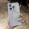 Capa Magnética de Sucção Tipo C com Acabamento Fosco e Toque de Pele Adequada para iPhone 18, Apple 17 Capa Protetora Anti-Queda de Quatro Cantos 16