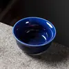 Taza de té de cerámica Kung Fu, taza de té creativa, taza pequeña individual, taza de degustación de té celadón, taza de pez para uso doméstico, cuenco de té, taza de maestro