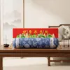 Almohada Cervical Cilíndrica de Artemisa, Almohada Dulce Tradicional de Tela Gruesa, Núcleo de Almohada Desmontable para una Persona, Almohada Cilíndrica para Adultos, Almohada de Artemisa para Proteger el Cuello