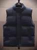 Venda Quente Transfronteiriça Colete de Algodão Masculino Outono e Inverno Espessado Quente Jaqueta sem Mangas Nova Roupa de Algodão Colete Outerwear Tendência