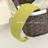 Diadema de Color Caramelo a Rayas Estilo Coreano con Ala Ancha, Nuevo Pinza para el Cabello de Moda, Simple y Versátil, Accesorio para el Cabello Diadema de Alta Gama