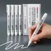 Edição de Comércio Exterior Wanniansheng Edição em Inglês Caneta Marca Branca Ponta Fina Única Caneta para Pintura Graffiti à Prova d'Água Meris