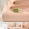 Juego de Sábanas Ajustables de Terciopelo de Leche Pieza Única Protector de Colchón Engrosado Invierno Coral Terciopelo Juego de Sábanas de Cama Juego de Tres Piezas Modelo Nuevo 2025