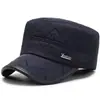 Chapéu de Outono e Inverno para Homens de Meia-idade e Idosos, à Prova de Vento, à Prova de Frio, Chapéu de Vovô, para Ciclismo e Atividades ao Ar Livre, Forrado com Lã, Espessado, Proteção para Orelhas, Chapéu de Algodão Quente