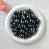 Contas soltas de tamanho grande de raiz de Bodhi Yinpi verde para fazer pulseiras, contas redondas de 20 mm para contas de oração budista DIY e artesanato cultural