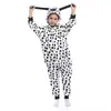 Pijama de Franela con Dibujos de Animales Gemelos al por Mayor de Fábrica para Niños y Adultos Unicornio Dinosaurio Pegaso Engrosado Bata de Noche