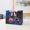 Espaço Atacadista para Fabricantes Transfronteiriços - Sacolas Tote Temáticas Espaciais, Sacolas de Papel para o Dia das Crianças, Sacolas de Lembrancinha de Luxo, Sacolas de Aniversário