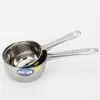 Concha de água de aço inoxidável engrossada colher de água de cozinha doméstica colher de água colher de água comercial alça curta flutuador de água colher de colher