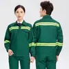 Traje de Ropa de Trabajo Sanitaria Trabajadores de Fábrica Mantenimiento de Carreteras de Construcción Limpieza y Reforestación de Jardines Tiras Reflectantes Ropa de Protección Laboral Pantalones