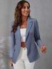 Traje Nuevo para Mujer Forrado Ajustado Primavera y Otoño 2023 Ropa Europea y Americana de Amazon Chaqueta Transfronteriza Tops