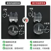 Tapones para los oídos de silicona líquida de grado médico, hipoalergénicos, cómodos, inodoros, transparentes, antideslizantes, accesorios de fijación de tachuelas invisibles para los oídos