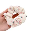 Acessório de cabelo elástico, estilo jovem, scrunchie moderno novo de 2025, headwear de tecido de malha elegante de verão para mulheres