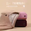 Roupa íntima térmica quente para mulheres de meia-idade e idosas, conjunto espessado com forro de fleece, casaco de algodão de inverno para mães, cardigã, blusa de manga comprida para senhoras idosas