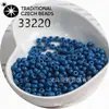 Cuentas de vidrio checas baoshiosa color natural para arroz no se decoloran color sólido pintura al óleo cuentas de porcelana hechas a mano para pulsera DIY