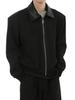 MTLCLOTHES Chaqueta de Otoño Nueva para Hombre Estilo Coreano Puntadas de Lujo Ligero Solapa Ropa de Trabajo Casual Holgada Traje