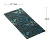 Miyam Esterilla de Té Gruesa de Doble Cara Estilo Chino Mesa de Té de Lujo Ligero Esterilla Aislante del Calor Accesorios para Ceremonia del Té Tela de Caminero de Mesa de Tela para el Hogar