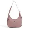 Bolsa de Ombro Feminina Leve Repelente à Água 2025 Nova Cor Doce Bolsa Transversal Estilo Japonês e Coreano Casual Bolsa Bolinho