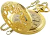 Reloj de Bolsillo de Cuarzo al por Mayor Estilo Pastoral Vintage Romano Hueco Reloj de Bolsillo Accesorios para Ropa de Hombre y Mujer Reloj de Cuarzo