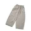 Pantalones Mint de Tencel para Mujer Verano 2026 Nuevo Estilo Coreano Holgados Adelgazantes Caída Estilo Perezoso Pantalones Cortos 100% Licocel