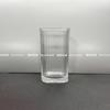 Vaso de jugo de vidrio transparente de alta apariencia, vaso de café para el hogar, vaso de whisky, vaso con patrón de martillo, vaso de glaciar