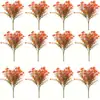 Amazon Transfronterizo Halloween Enredadera de Flores Artificiales Eucalipto Hoja Persa Decoración de Fiesta Flor de Camelia
