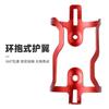 Portabotellas ultraligero de aleación de aluminio de color sólido para bicicleta de montaña, soporte para taza de agua, equipo para montar al aire libre