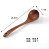 Juego de Espátula y Cuchara para Wok Madera de Acacia Mango Largo Resistente a Altas Temperaturas Espátula de Madera para Saltear en Casa Cuchara para Sopa de Wok Madera Maciza Utensilios de Cocina Cuchara para Ensalada