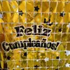 Cortina Telón de Fondo de Lentejuelas Feliz Cumpleaños en Español Cortina Láser Brillante a Cuadros Dorados Exportación Sudamericana Decoración de Fiesta de Cumpleaños