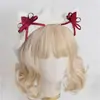 Boina Japonesa Lolita con Lazo y Orejas de Gato, Sombrero Lindo Dulce de Capullo, Otoño Invierno