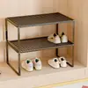 Panel divisor de zapatero expandible, herramienta mágica para guardar zapatos, divisor de zapatero, panel divisor de almacenamiento de armario, estante de soporte para zapatos