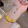 Nuevo Collar de Brocado de Flores Cadena Ligera de Lujo para Clavícula de Flor Joyería de Boda Esmerilada para Mujer Accesorios de Alta Gama Versátiles