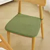 Almofada de Assento de Verão para Escritório, Longas Horas Sentado, Almofada Macia de Chenille, Almofada para Cadeira de Sala de Aula de Estudante, Almofada de Assento Respirável Atacado