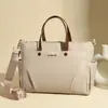 2025 Nueva Bolsa para Computadora de Tela Oxford Impermeable Engrosada, Bolsa Cruzada, Bolso de Hombro para Viajes Diarios, Bolso Tote Portátil de Gran Capacidad