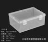Stock Disponible Caja Cuadrada Pequeña Rectangular Alta Transparencia Caja de Plástico PP Caja Cuadrada para Regalo Caja para Tarjetas Caja de Empaque