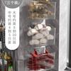 Kitchen Wall Hanging Storage Box Ginger Garlic Onion Storage Box Seasoning Supplies Punch-Free Wall Hanging Basket Storage Rack
