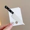 Pinza para el pelo dulce de flecos moderna y popular, pinza lateral de flequillo de alta gama estilo coreano, accesorio para el pelo de pinza BB acrílica