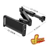 Soporte para Teléfono Móvil de Coche Soporte Plegable Giratorio Telescópico para Reposacabezas Trasero de Coche Soporte Perezoso Universal para Niños Niños iPad Tableta