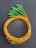 Cable de Parche de Fibra Óptica de un Solo Modo y un Solo Núcleo LC Pigtail de 2.0 mm de Grado Portador de una Sola Cabeza SC-FC Cuadrado a Redondo Cable de Fibra Terminado APC