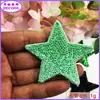 Lentejuelas de Punto Estrella Toalla Tela Bordada Pegatinas Forma de Corazón Letra Parche para Ropa Accesorios de Ropa Pegatinas DIY