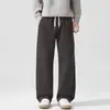 Pantalones Casuales Nuevos para Hombre Otoño/Invierno 2026, Corte Holgado, Modernos, Versátiles, Caídos, Pantalones Deportivos de Pierna Recta Estilo Americano Venta al por Mayor