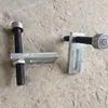 Máquina compuesta para prensar tejas, accesorio de acero a color, con rodamiento, eje pequeño para crimpado, eje pequeño autoinsertable anti-desviación, placa anti-salto, envío gratis