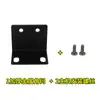 Soporte de Esquina para Rack de Receptor de Micrófono Inalámbrico Universal Orejas en L para Micrófono Accesorios de Fijación Estándar para Estuche de Vuelo 1U