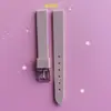 Reloj para niños en stock de fábrica, correa de silicona de 12 mm, simple, lindo, multicolor opcional