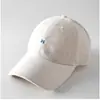 Gorra de Béisbol Color Bloque Bordada de Color Sólido con Letras Pequeñas a la Moda, Estilo Sencillo Casual Versátil de Nicho, Gorra de Pico Estilo Pareja para Proteger del Sol