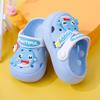 Bonito Soft Bottom Home Baby's Novos Chinelos Infantis Meninos Interior Verão Baotou Meninas Sapatos Furo Antiderrapante