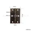 Bisagra de hierro abatible bisagra soldada antigua puertas de gabinete y ventanas accesorios de ferretería para muebles al por mayor bisagra pequeña con baño de hierro
