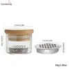 Taza de Lavado con Lentejuelas para Uñas, Nuevos Productos Transfronterizos, con Tapa, Soporte para Bolígrafos, Taza de Plástico en Capas, Herramienta de Limpieza para Pinceles, Caja de Herramientas