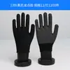 Luvas de Fio de Algodão, Fio Grosso de Sete Agulhas, Luvas de Algodão com Abajur de Dez Agulhas, Luvas de Fio Resistente à Abrasão com Pontos Antiderrapantes de Lã